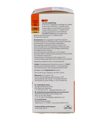 EQUAZEN® Liquid Zitrus (früher Equazen Pro Zitrus Saft), A-Nr.: 5102314 - 03