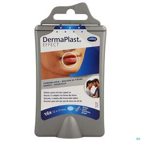 Dermaplast Fieberblasenpflaster 1,7x 1,2cm 16st, A-Nr.: 3423327 - 01