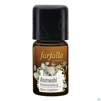 Farfalla Aromamischung Sandelholz Atemwohl 5ml, A-Nr.: 4907524 - 02