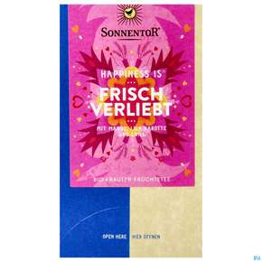 Sonnentor Tee/bio Happiness Is Tee Frisch Verliebt 02589 18st, A-Nr.: 4899291 - 01