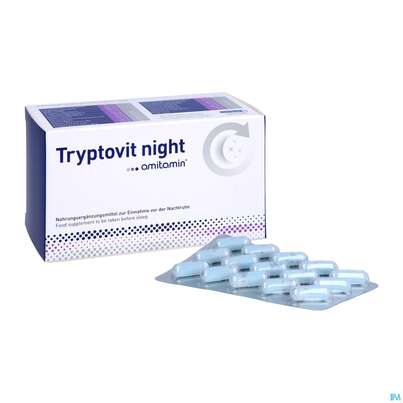 Amitamin Kapseln Tryptovit Night Tryptophan Gaba Glutam 90st, A-Nr.: 4763806 - 05