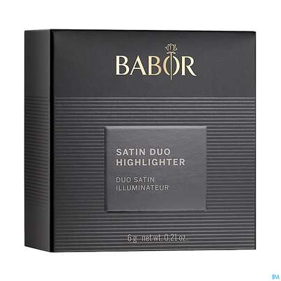 Sie sehen eine Packung Babor Satin Duo Highlighter 60480 6g, Produktbild: 02 Babor Satin Duo Highlighter 60480 6g, A-Nr.: 5581119 - 02