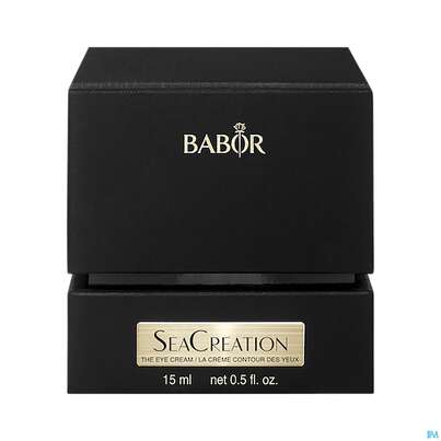 Sie sehen eine Packung Babor Seacreation The Eye Cream 40324 15ml, Produktbild: 01 Babor Seacreation The Eye Cream 40324 15ml, A-Nr.: 5812607 - 01