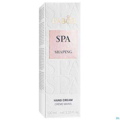 Sie sehen eine Packung Babor Spa Shaping Hand Cream 40066 100ml, Produktbild: 03 Babor Spa Shaping Hand Cream 40066 100ml, A-Nr.: 5579855 - 03