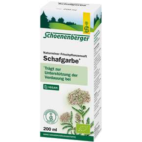 Naturreiner Frischpflanzensaft Schafgarbe (BIO), A-Nr.: 2579240 - 01