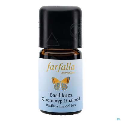 Aetherische Oele Farfalla Bio Grand Cru Basilikum Linalool 5ml, A-Nr.: 4866392 - 02