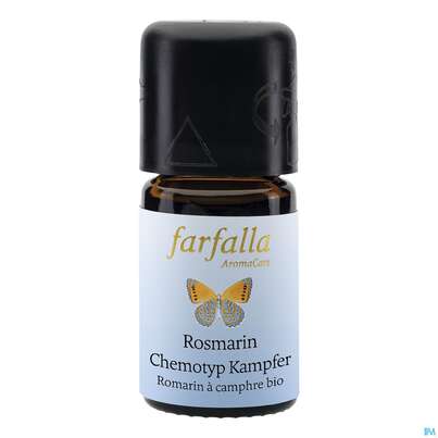 Aetherische Oele Farfalla Rosmarin Chemotyp Kampfer Bio 5ml, A-Nr.: 5675553 - 02