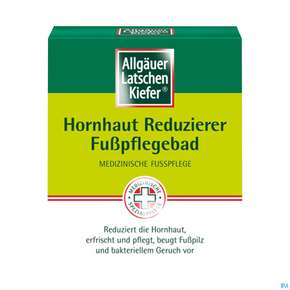 Allgaeuer Latschenkiefer Hornhaut Reduzier-fusspflegebad 10 X10g 100g, A-Nr.: 4610103 - 01