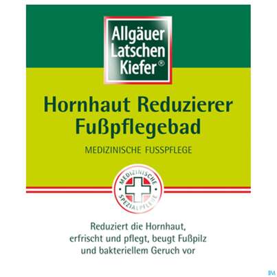 Allgaeuer Latschenkiefer Hornhaut Reduzier-fusspflegebad 10 X10g 100g, A-Nr.: 4610103 - 02