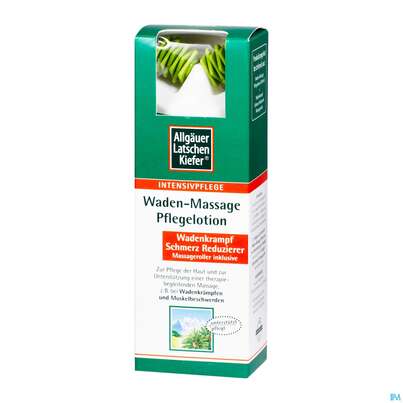 Allgaeuer Latschenkiefer Wadenkrampf Massage Pflegelotion 100ml, A-Nr.: 3387560 - 02