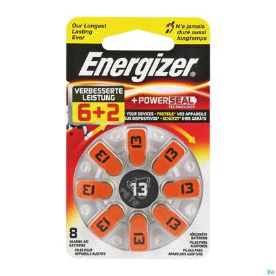 Batterien Energizer 13 Ez Turn +lock 1pk, A-Nr.: 4315568 - 01