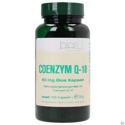 Bios Coenzym Q-10 60mg 100 Kapseln, A-Nr.: 3892855 - 02
