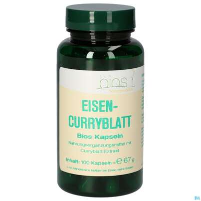 Bios Eisen-curryblatt 100 Kapseln, A-Nr.: 4334063 - 02