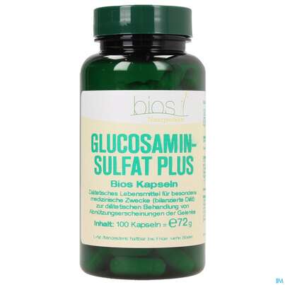 Bios Glucosaminsulfat Plus 100 Kapseln, A-Nr.: 3891330 - 02