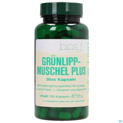 Bios Grünlippmuschel Plus 100 Kapseln, A-Nr.: 3891465 - 02
