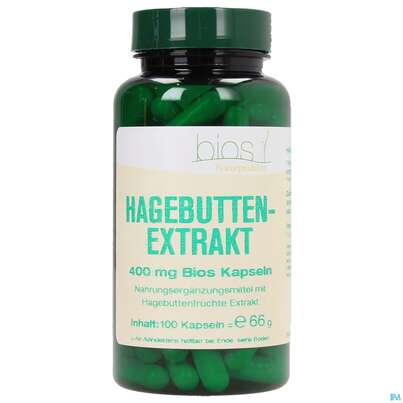 Bios Hagebuttenextrakt 400mg 100 Kapseln, A-Nr.: 3891494 - 02
