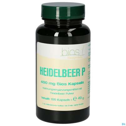 Bios Heidelbeer P 100 Kapseln, A-Nr.: 3891525 - 02