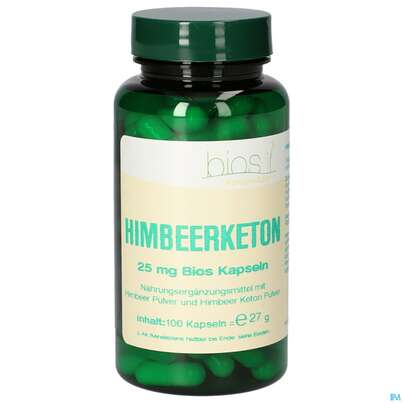 Bios Himbeerketon 25mg 100 Kapseln, A-Nr.: 4292229 - 02