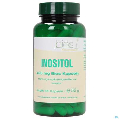 Bios Inositol 425mg 100 Kapseln, A-Nr.: 3891666 - 02