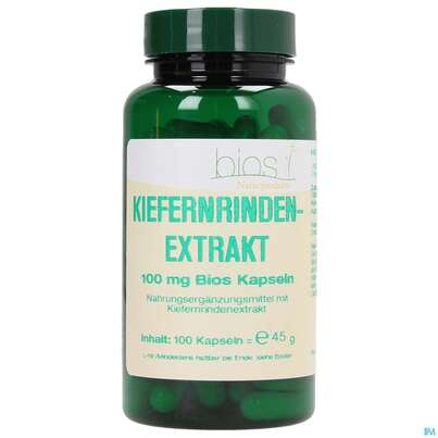 Bios Kiefernrindenextrakt 100mg 100 Kapseln, A-Nr.: 3891809 - 02