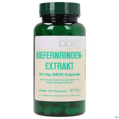 Bios Kiefernrindenextrakt 50mg 100 Kapseln, A-Nr.: 3891790 - 02