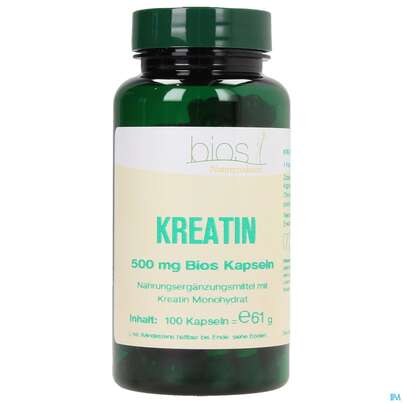 Bios Kreatin 500mg 100 Kapseln, A-Nr.: 3891873 - 02