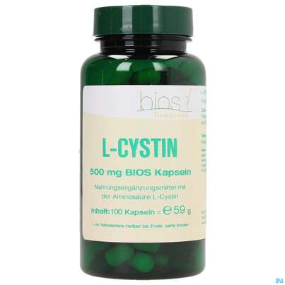 Bios l-cystin 500mg 100 Kapseln, A-Nr.: 3892051 - 02