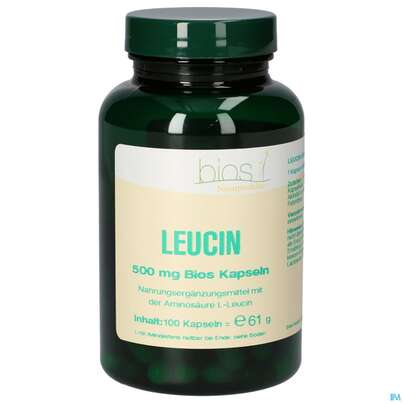 Bios Leucin 500mg 100 Kapseln, A-Nr.: 4247097 - 02
