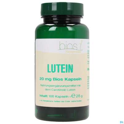 Bios Lutein 20mg 100 Kapseln, A-Nr.: 3892364 - 02