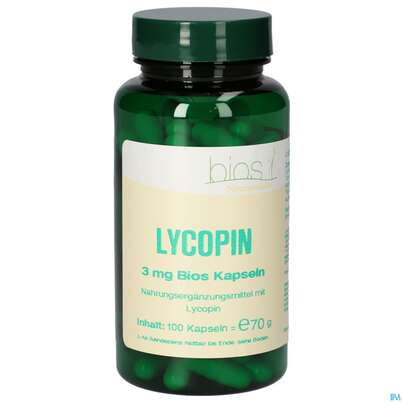Bios Lycopin 3mg 100 Kapseln, A-Nr.: 3892401 - 02