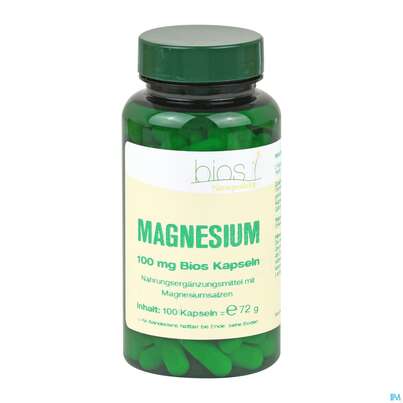 Bios Magnesium 100mg 100 Kapseln, A-Nr.: 3892476 - 03