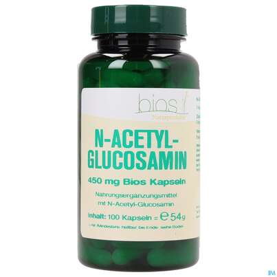 Bios N-acetyl-glucosamin 450mg 100 Kapseln, A-Nr.: 3892565 - 02