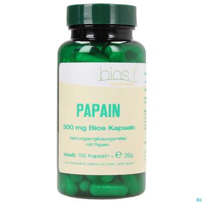 Bios Papain 300mg 100 Kapseln, A-Nr.: 4078795 - 02