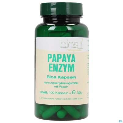 Bios Papaya Enzym 100 Kapseln, A-Nr.: 4078826 - 02