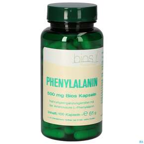 Bios Phenylalanin 500mg 100 Kapseln, A-Nr.: 4247329 - 01