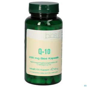 Bios Q-10 200mg 100 Kapseln, A-Nr.: 3892921 - 01