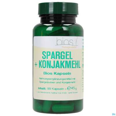 Bios Spargel + Konjakmehl 99 Kapseln, A-Nr.: 3893228 - 02