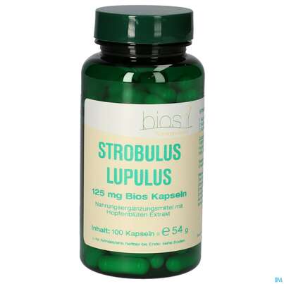 Bios Strobulus Lupulus 125mg 100 Kapseln, A-Nr.: 3967168 - 02