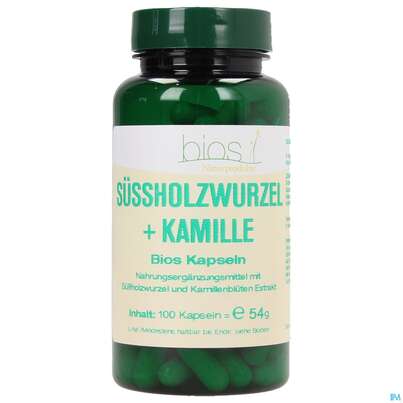 Bios Süssholzwurzel + Kamille 100 Kapseln, A-Nr.: 3893257 - 02