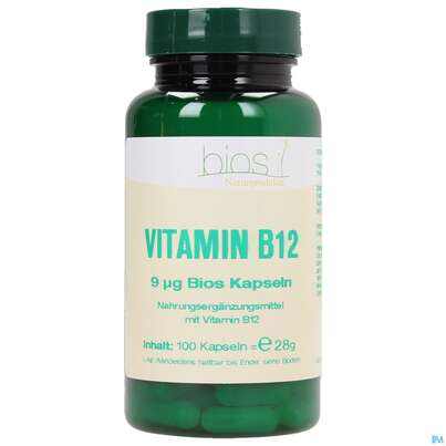 Bios Vitamin B12 9µg 100 Kapseln, A-Nr.: 3893464 - 02