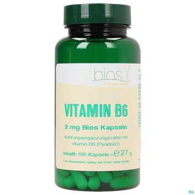 Bios Vitamin B6 2mg 100 Kapseln, A-Nr.: 3893458 - 02