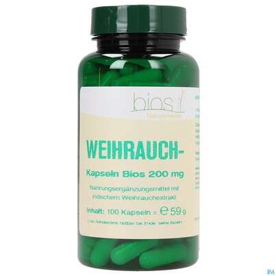 Bios Weihrauch Kapseln 200mg 100 Kapseln, A-Nr.: 3893607 - 02