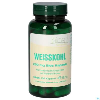 Bios Weisskohl Kapseln 100 Kapseln, A-Nr.: 4049121 - 02