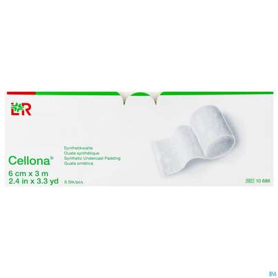 Cellona Synthetikwatte 3mx 6cm 6st, A-Nr.: 2388669 - 02