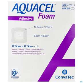 Convatec Aquacel Foam (13.5x13.5 Cm) 17.5x17.5 Cm, A-Nr.: 4039246 - 01