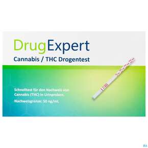 Diagnostika U.zubehoer Drugexpert/schnelltest Teststreifen Urin Thc 50ng 1st, A-Nr.: 5201594 - 01