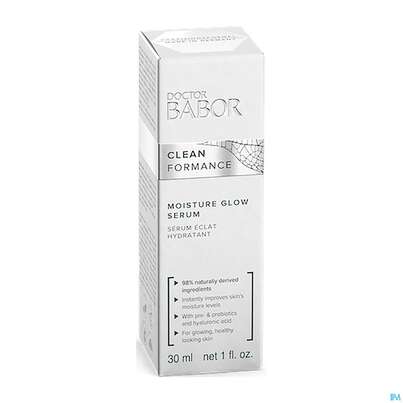 Dr.babor Cleanformance Moisture Glow Serum 48006 30ml, A-Nr.: 5579571 - 01