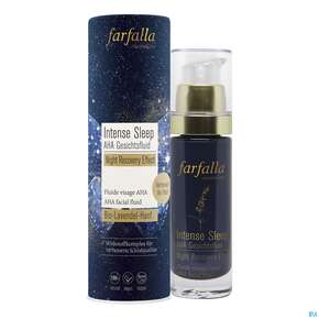 Farfalla Intense Sleep Aha Gesichtsfluid Night Recovery Effect 30ml, A-Nr.: 5675688 - 01