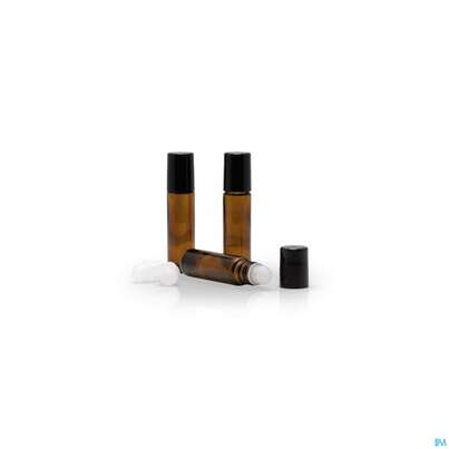Farfalla Leergut-set Roll-on Braunglas 3st, A-Nr.: 4907903 - 02