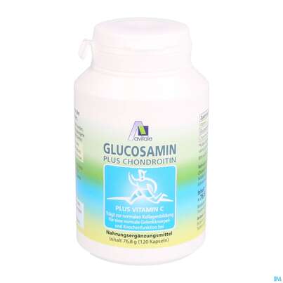 Glucosamin Chondroitin Kapseln 250mg/250mg 120st, A-Nr.: 3088449 - 03